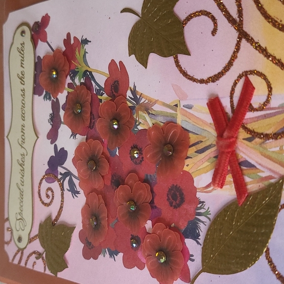 Papyrus Thanksgiving Card-Across the Miles - Picture 2 of 4